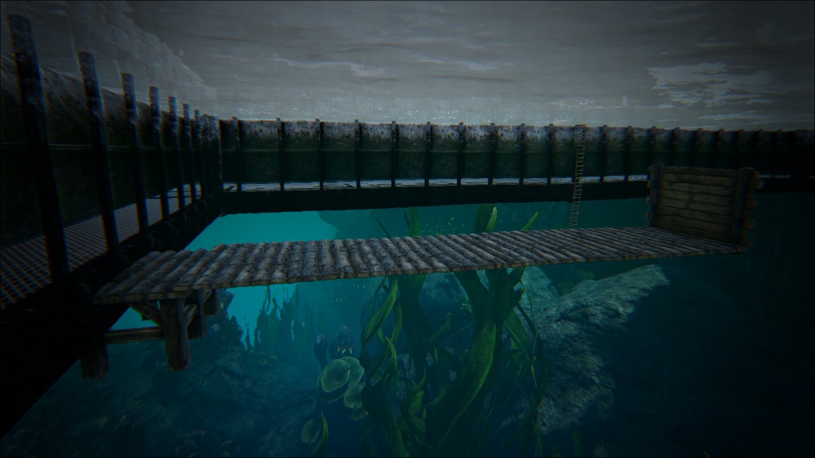 Ark Genesis Ocean Platformの海面下が使えないか だーくすりいぱのいろいろ